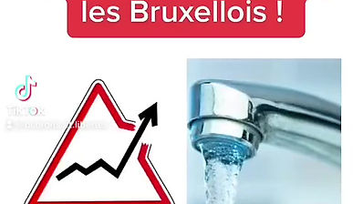 Le prix de l'eau risque encore d'augmenter pour les bruxellois
